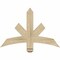 Ekena Millwork Alberta Rough Sawn Timber Gable Bracket, Douglas Fir, 36"W x 24"H x 2"D x 4"F, 16/12 Pitch GBW036X24X0204ALB00RDF - alternate 1